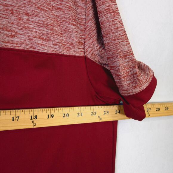 Under Armour Polo Mens XL Maroon Loose Fit Performance Golf Shirt Boston College - Picture 5 of 10